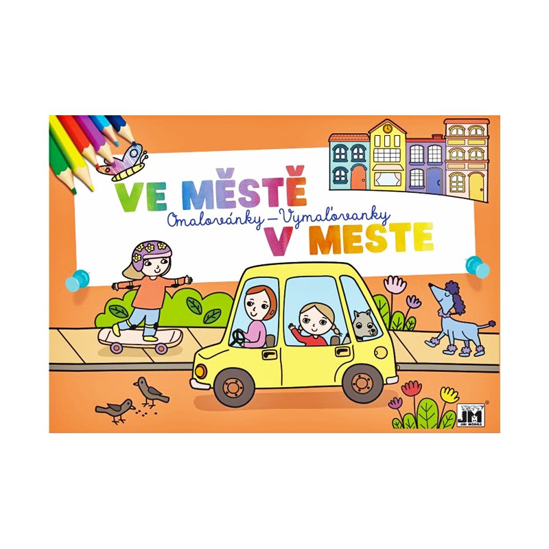 Vymaľovánky V meste