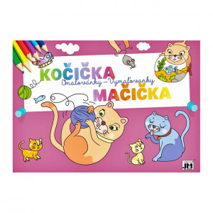 Vymaľovánka Mačička