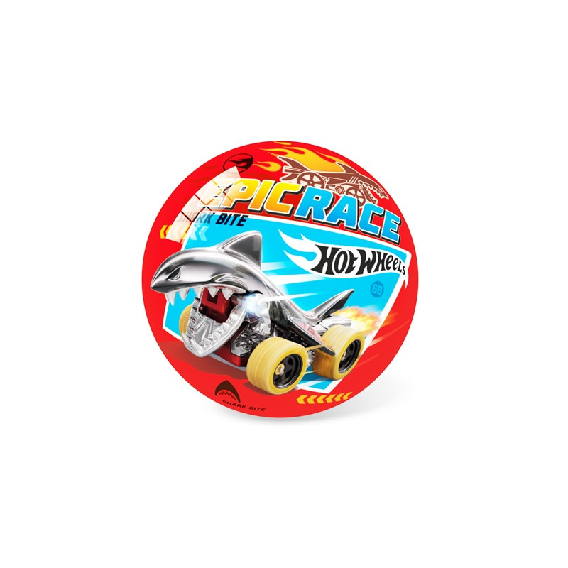 Lopta Hot wheels 14cm