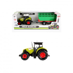 Traktor farma s vlečkou a...
