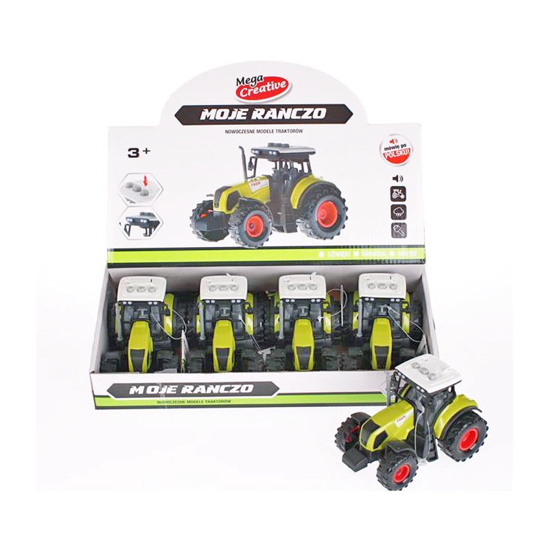 Traktor s efektami