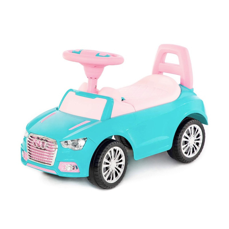 Odrážedlo SuperCar se zvukem tyrkysové