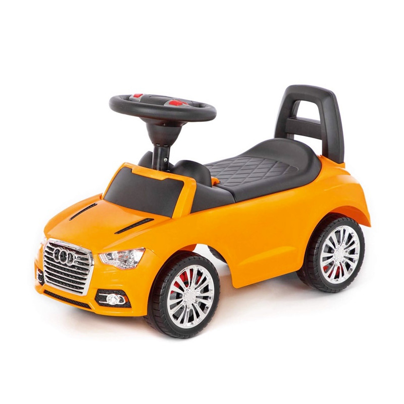 Odrážadlo SuperCar so zvukom oranžové