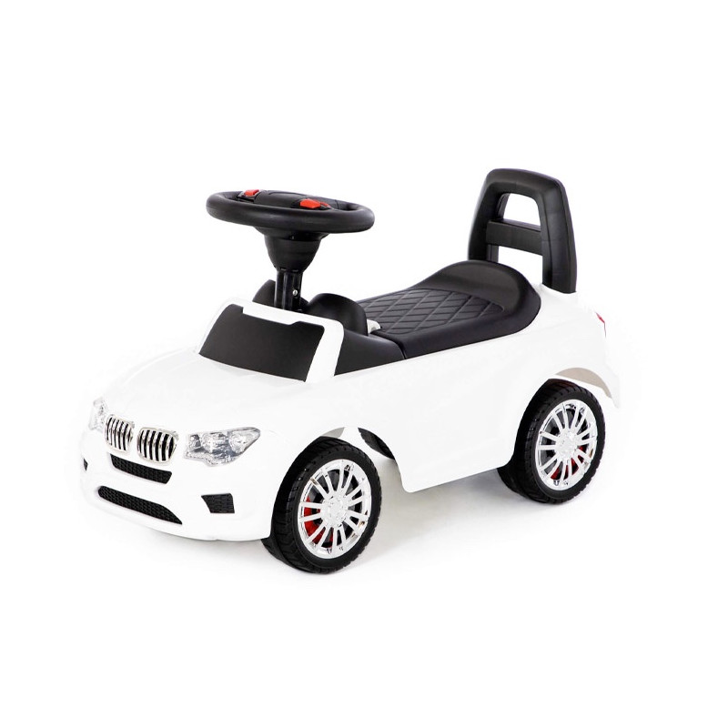 Odrážadlo SuperCar so zvukom Biele