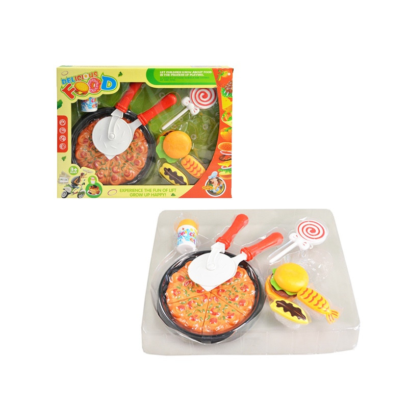 Pizza s příslušenstvom