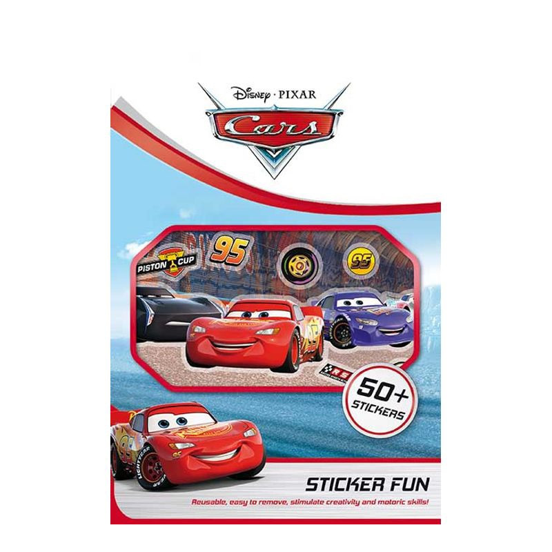 Zábava so samolepkami - Cars
