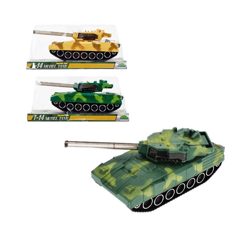Tank - svetelné a zvukové efekty, 2 farby