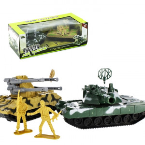 Tank Pull & Back s vojakmi