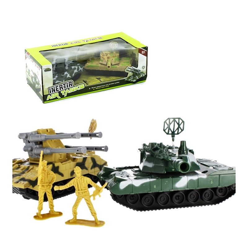 Tank Pull & Back s vojakmi