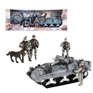 Vojenský set - tank,...