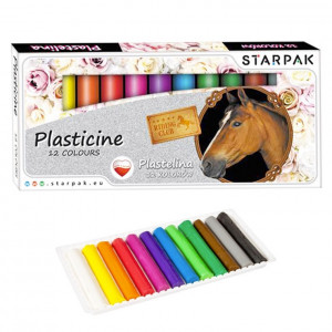 Plastelína kone 12 farieb