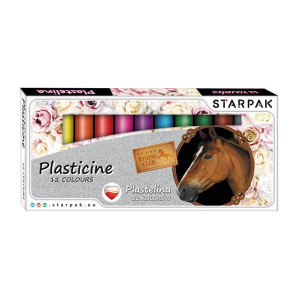Plastelína kone 12 farieb