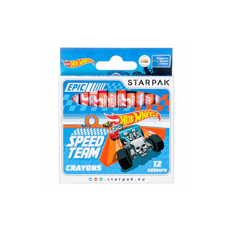 Voskovky Hot Wheels 12ks