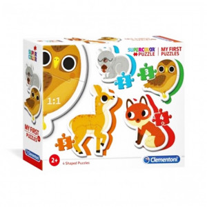 Moje prvé puzzle - zvieratá