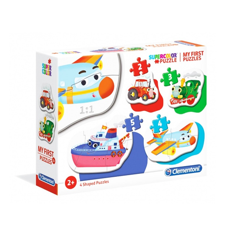 Moje prvé puzzle - dopravné prostředky