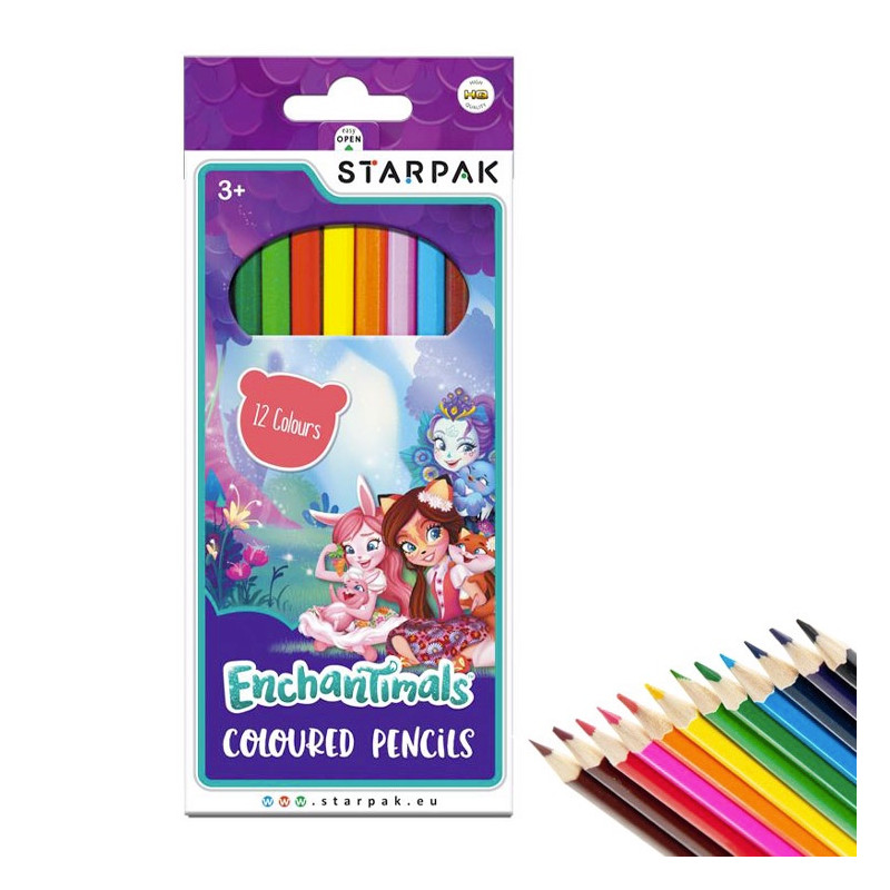 Pastelky Enchantimals 12ks