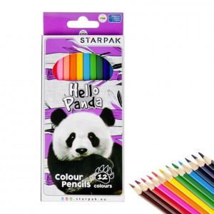 Pastelky Hello Panda 12ks