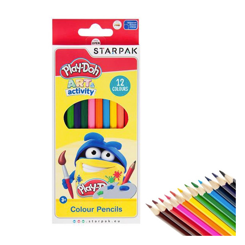 Ceruzky Play-Doh 12ks
