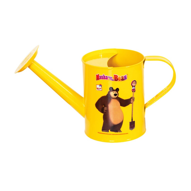 Máša a medveď - kovová krhlička