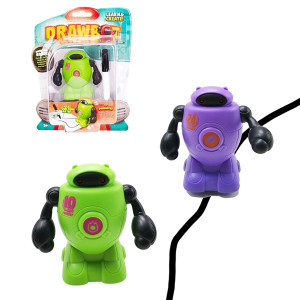 Robot s fixou jazdiaci po...