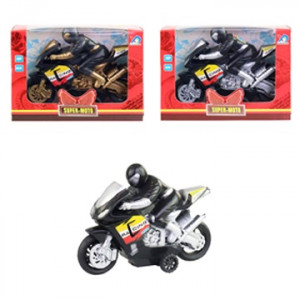Motorka s jezdcom  na zotrvačník 17cm