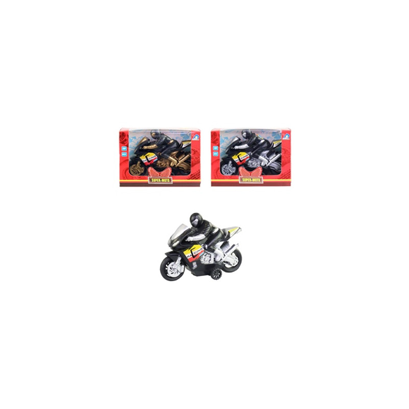 Motorka s jezdcem na setrvačník 17cm