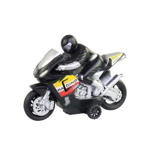 Motorka s jezdcom  na zotrvačník 17cm