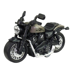 Motorka kovová, český obal, Pull Back