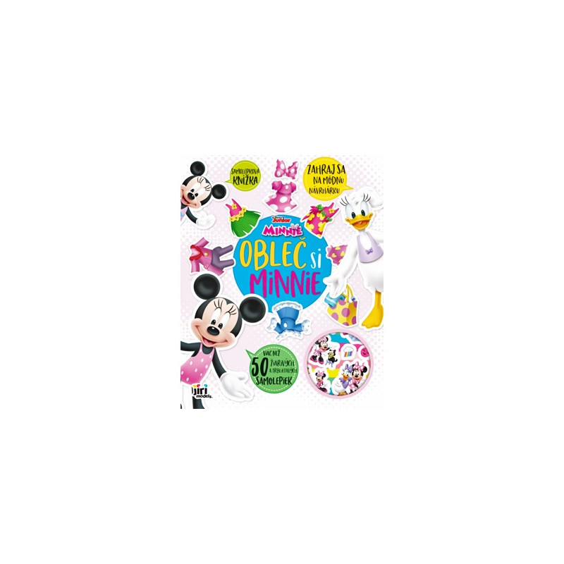Oblékni si - Minnie, samolepková knížka