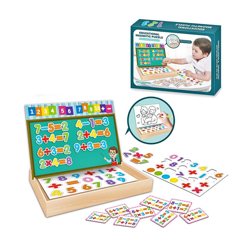 Puzzle magnetické - číslice