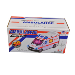 Auto sanitka na baterie