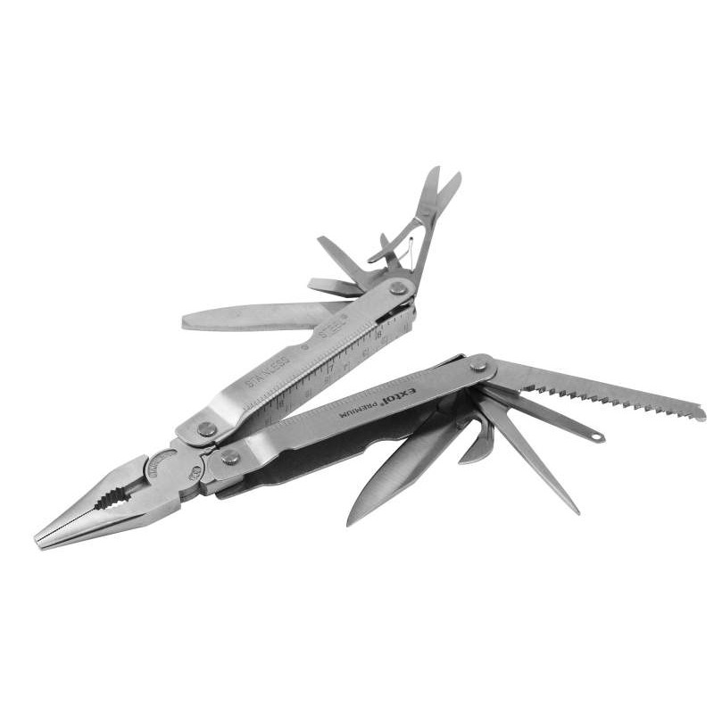Nůž multifuknčí nerezový, 114mm/255g, Extol Premium 8855132