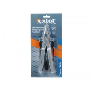Nůž multifuknčí nerezový, 114mm/255g, Extol Premium 8855132