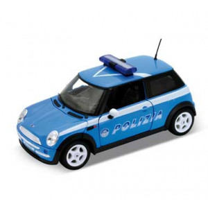 1:24 Mini Cooper Police