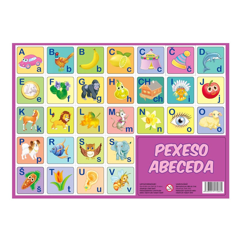 Pexeso Abeceda