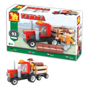 Stavebnica Farma traktor 93...