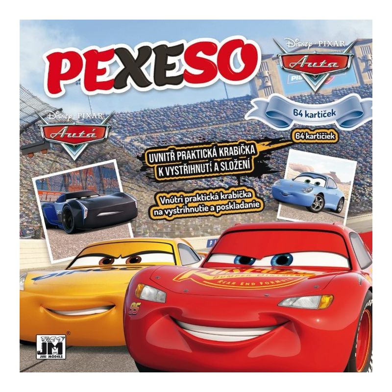 Pexeso Autá Cars Disney