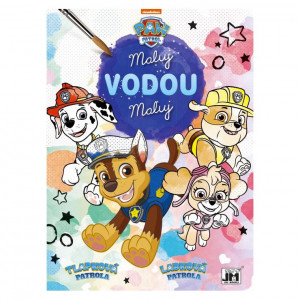Maľuj vodou omaľovánka Paw...