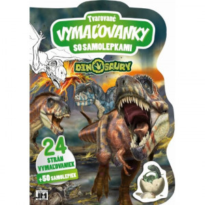 Tvarované vymaľovánky -...