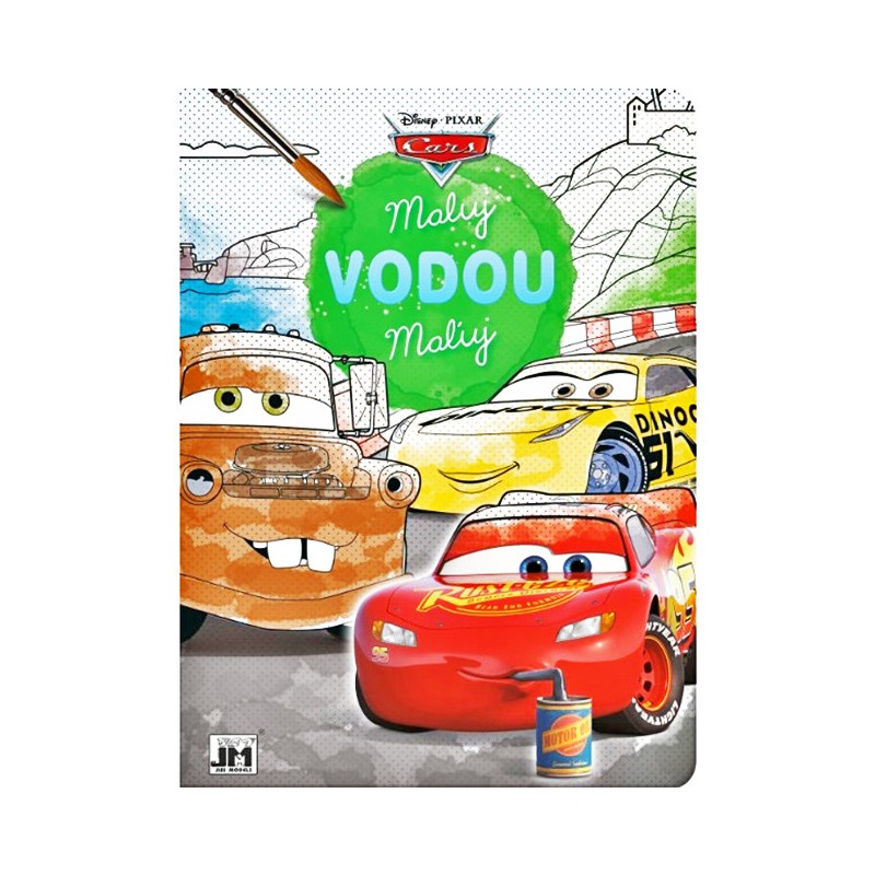 Maľuj vodou - Cars