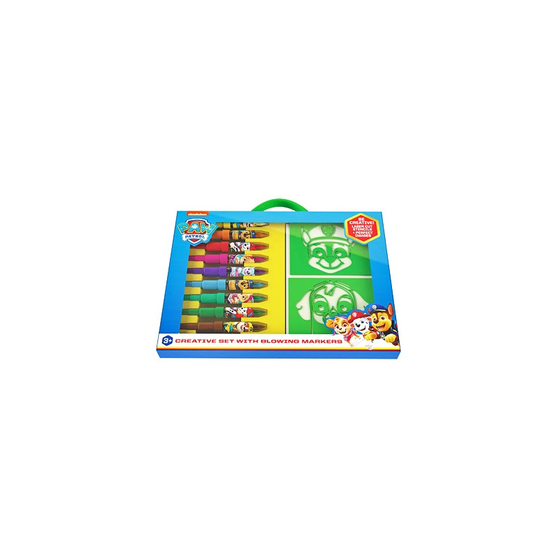 Kreativní set s fukacími fixy - Paw Patrol