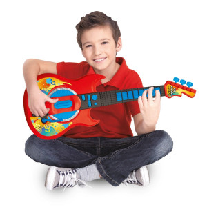 Gitara červená na batérie