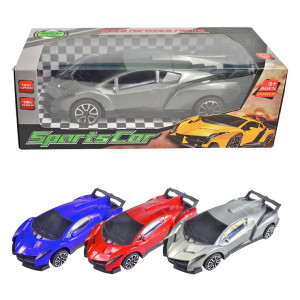 Sportovní auto na setrvačník