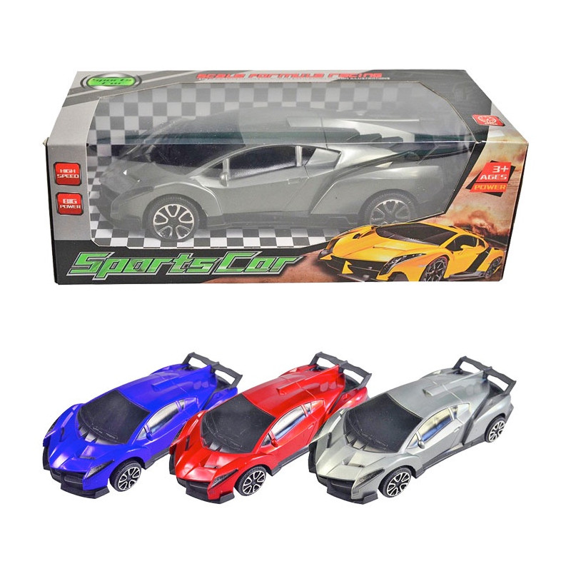 Sportovní auto na setrvačník