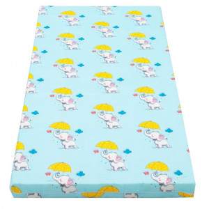 Dětská matrace New Baby 120x60 molitan-kokos modrá obrázky