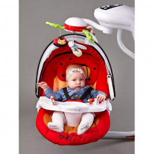 Dětská houpačka CARETERO Bugies red