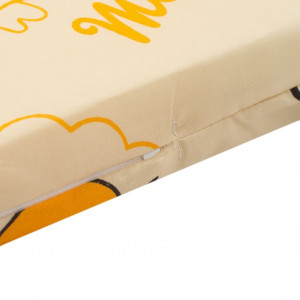 Dětská pěnová matrace New Baby 120x60 oranžová - různé obrázky