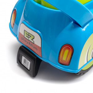 Detské odrážadlo motorka so zvukom Baby Mix Scooter modré