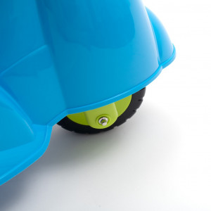 Detské odrážadlo motorka so zvukom Baby Mix Scooter modré