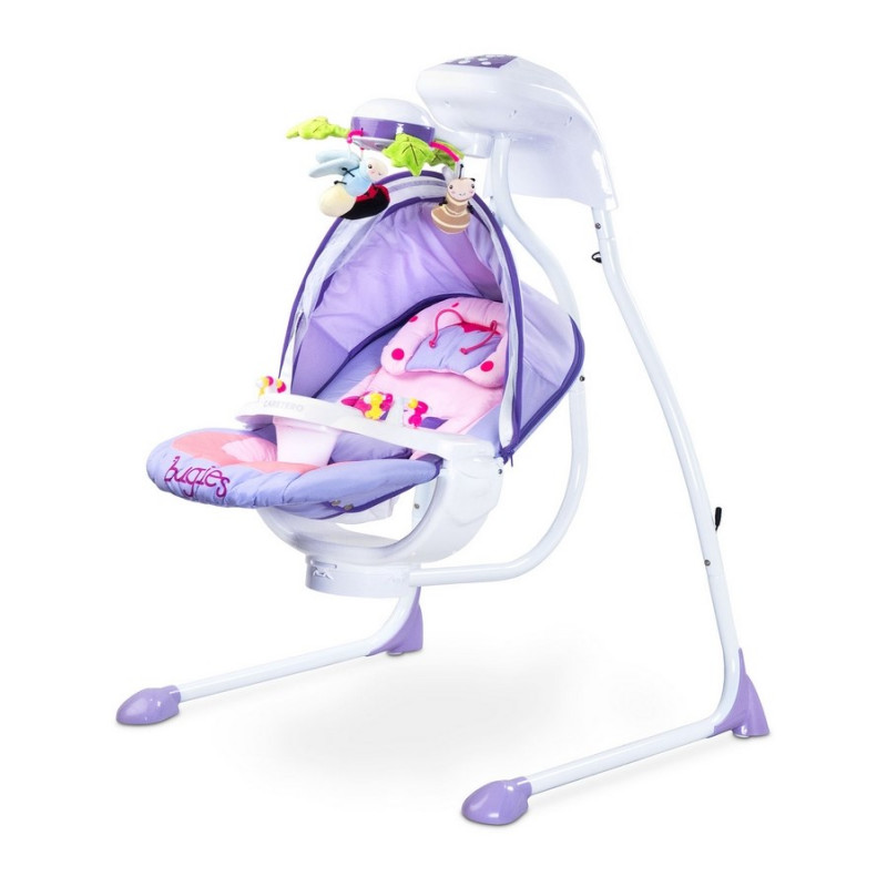 Dětská houpačka CARETERO Bugies purple